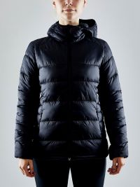 Sportliche Winterjacke Damen Schwarz